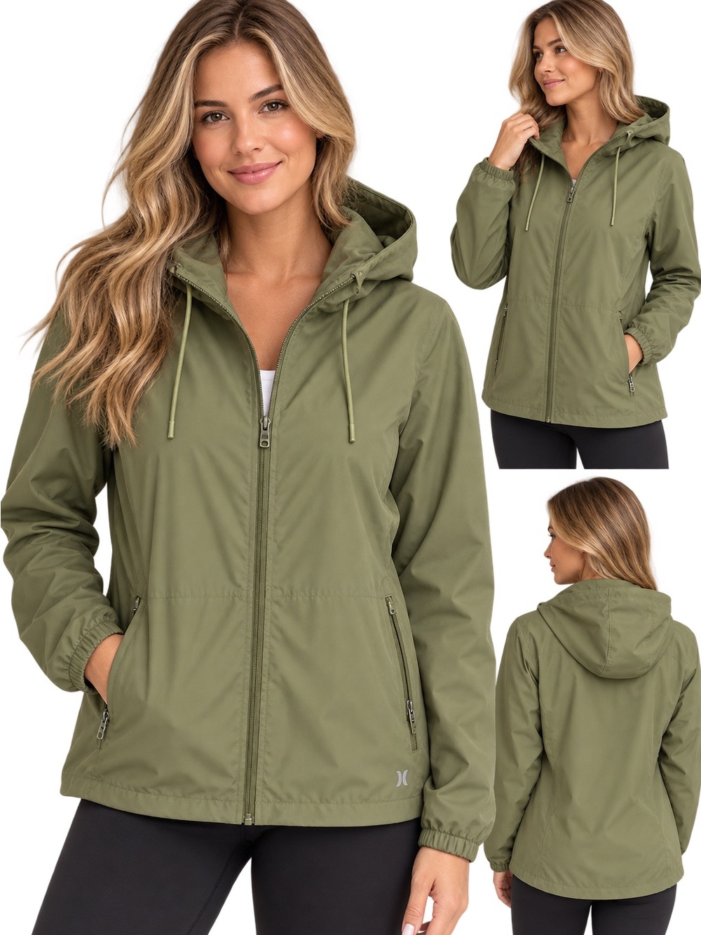 NWOT Hurley women’s Sage Windbreaker size medium